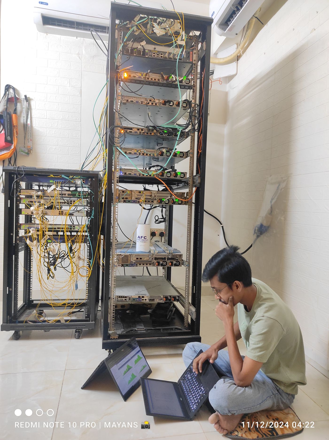 Live Network Monitoring On-Site