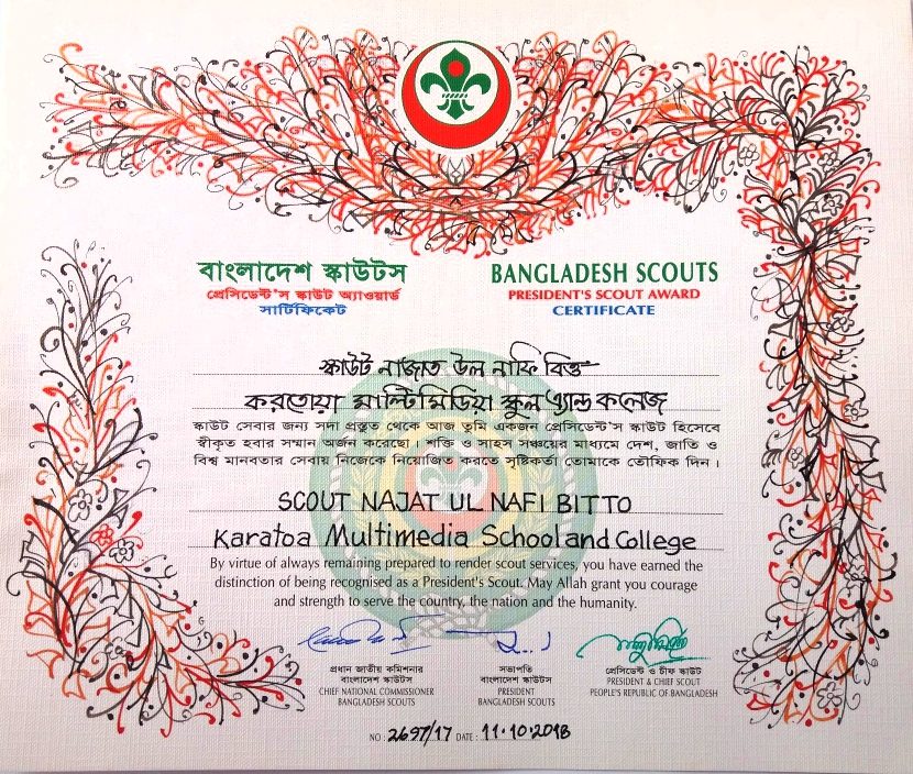 President's Scout Award